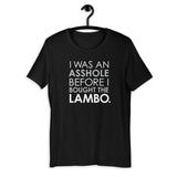 Lamborghini Lambo Asshole Short-Sleeve Unisex T-Shirt