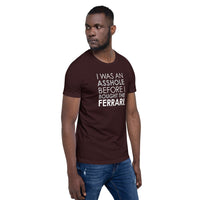 Ferrari Asshole Short-Sleeve Unisex T-Shirt