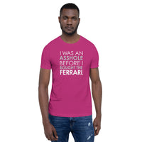 Ferrari Asshole Short-Sleeve Unisex T-Shirt